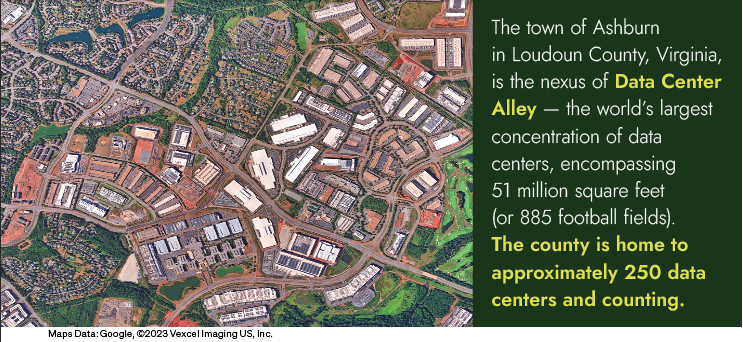 Data Center Map and Quote