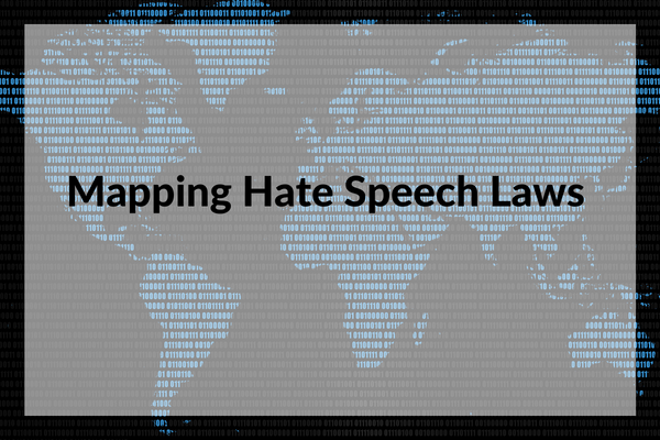 data map, Mapping Hate Speech Laws