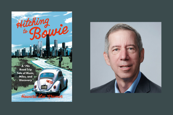 book cover and Howard Kramer author photo