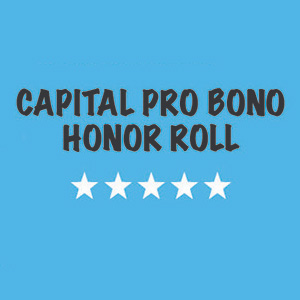 Capital Pro Bono Honor Roll