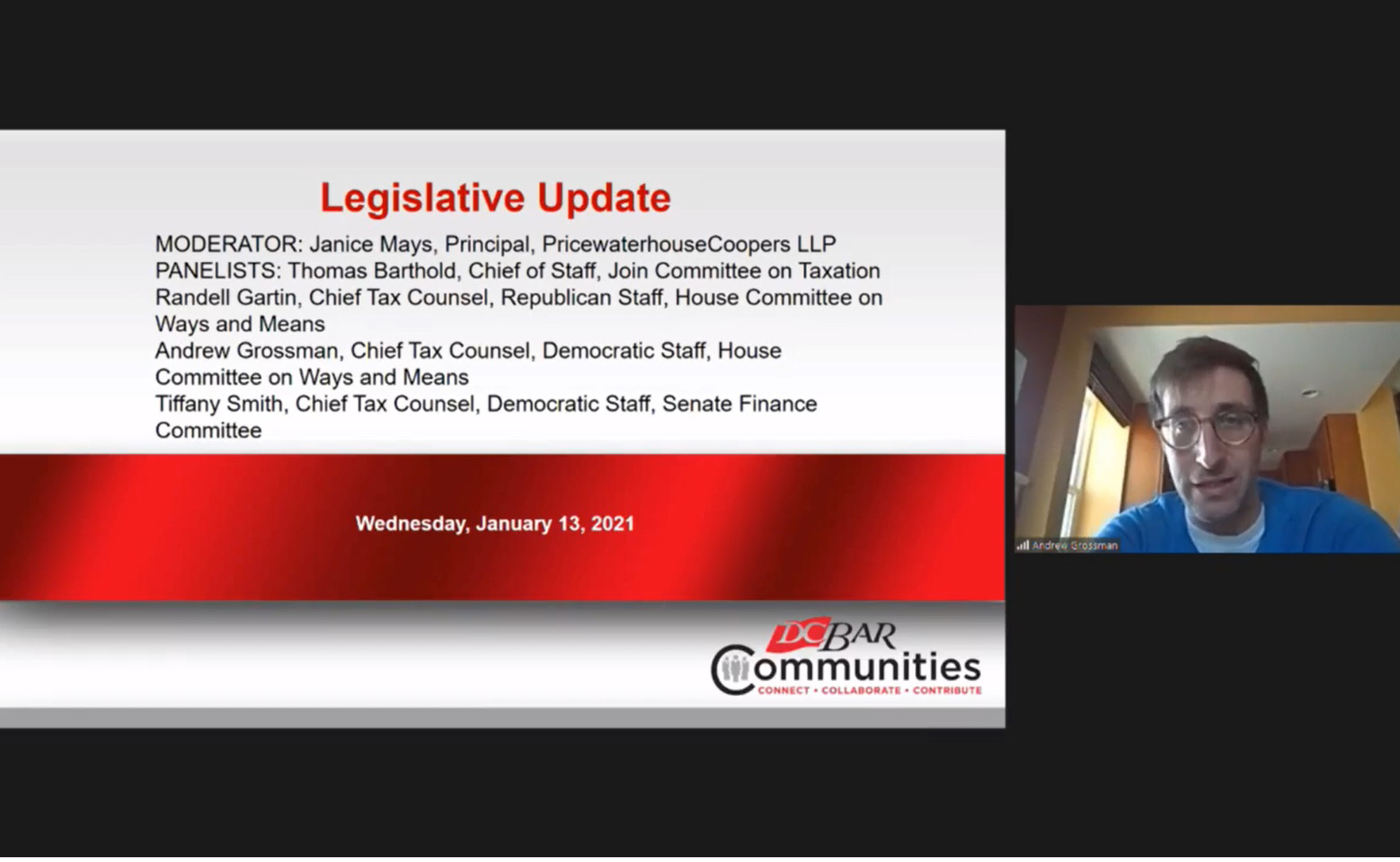 Legislative Update