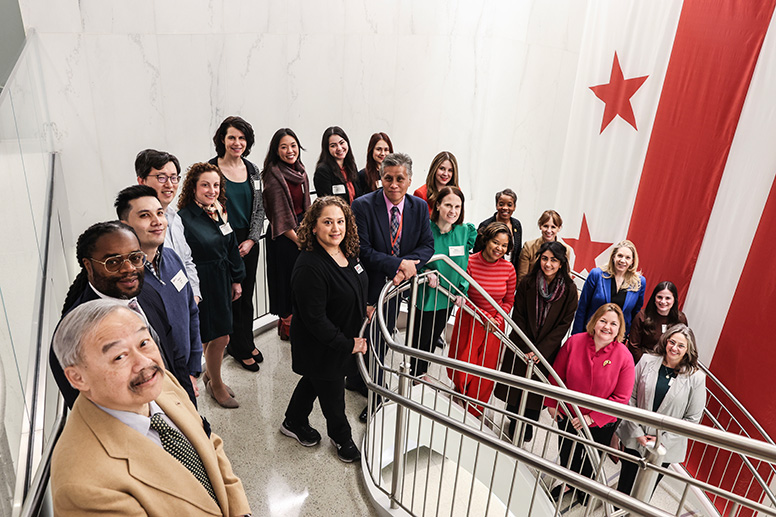 Sadina Montani with Voluntary Bar Leadership