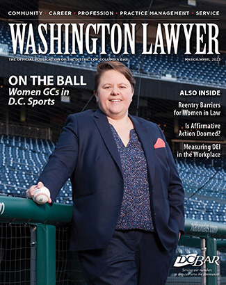 Washington Lawyer March/April 2023 Edition