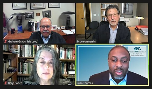 A panel discussion on the origins of the modern racial wealth gap in the country