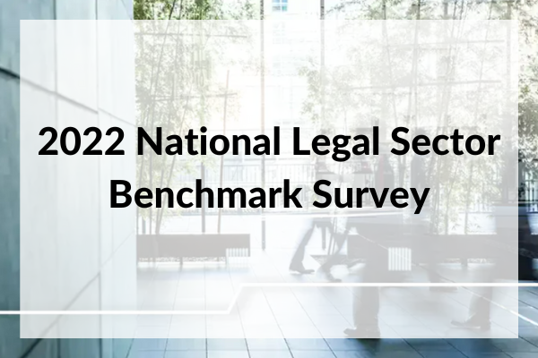 2022 National Legal Sector Benchmark Survey